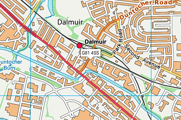 G81 4SS map - OS VectorMap District (Ordnance Survey) G81 4SS map - OS VectorMap District (Ordnance Survey)