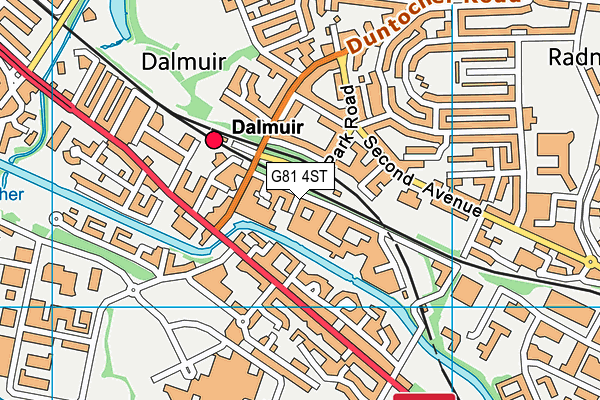 G81 4ST map - OS VectorMap District (Ordnance Survey) G81 4ST map - OS VectorMap District (Ordnance Survey)