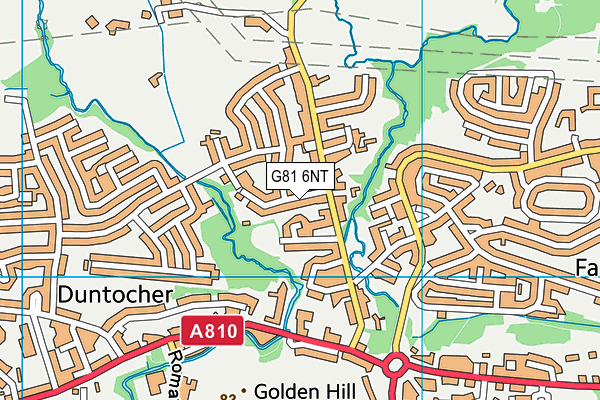 G81 6NT map - OS VectorMap District (Ordnance Survey) G81 6NT map - OS VectorMap District (Ordnance Survey)