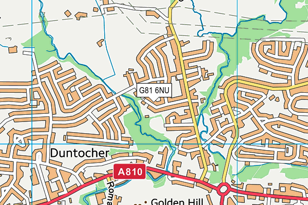 G81 6NU map - OS VectorMap District (Ordnance Survey) G81 6NU map - OS VectorMap District (Ordnance Survey)