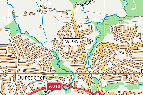 G81 6NX map - OS VectorMap District (Ordnance Survey) G81 6NX map - OS VectorMap District (Ordnance Survey)