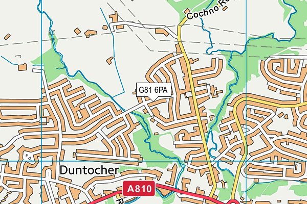 G81 6PA map - OS VectorMap District (Ordnance Survey) G81 6PA map - OS VectorMap District (Ordnance Survey)