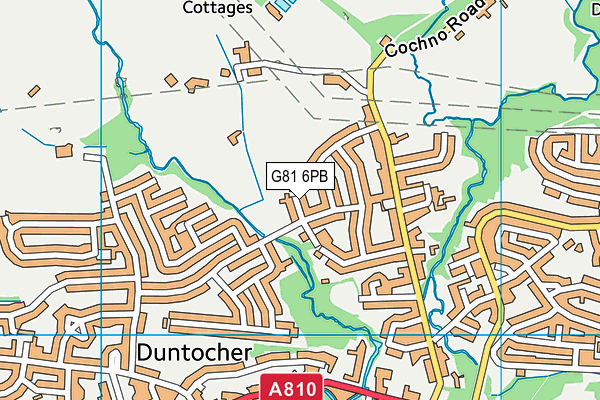 G81 6PB map - OS VectorMap District (Ordnance Survey) G81 6PB map - OS VectorMap District (Ordnance Survey)