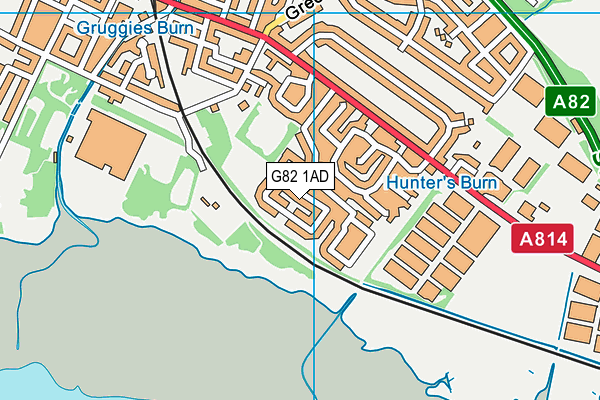 G82 1AD map - OS VectorMap District (Ordnance Survey) G82 1AD map - OS VectorMap District (Ordnance Survey)