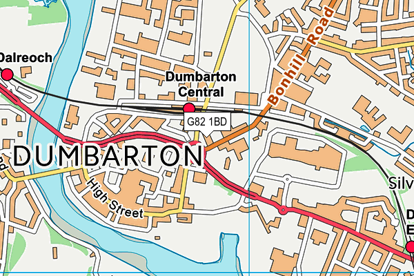 G82 1BD map - OS VectorMap District (Ordnance Survey) G82 1BD map - OS VectorMap District (Ordnance Survey)