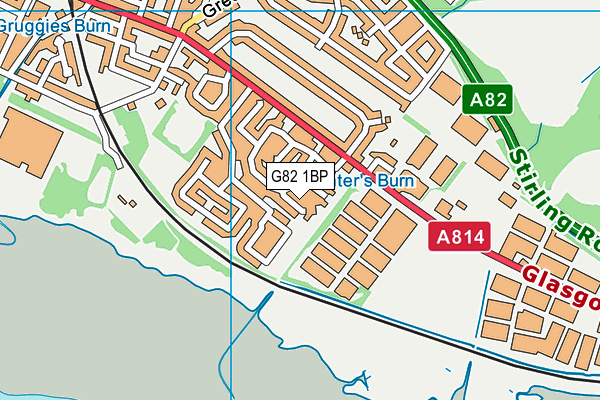 G82 1BP map - OS VectorMap District (Ordnance Survey) G82 1BP map - OS VectorMap District (Ordnance Survey)
