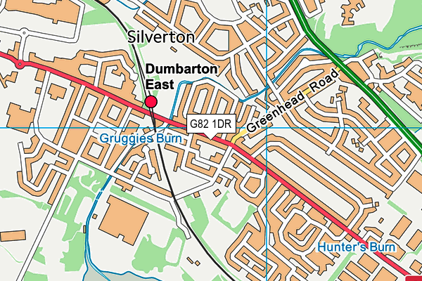 G82 1DR map - OS VectorMap District (Ordnance Survey) G82 1DR map - OS VectorMap District (Ordnance Survey)