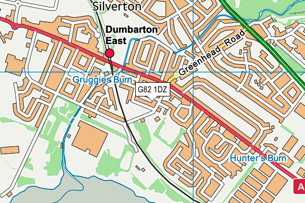 G82 1DZ map - OS VectorMap District (Ordnance Survey) G82 1DZ map - OS VectorMap District (Ordnance Survey)