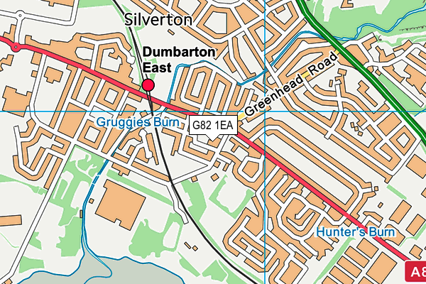 G82 1EA map - OS VectorMap District (Ordnance Survey) G82 1EA map - OS VectorMap District (Ordnance Survey)
