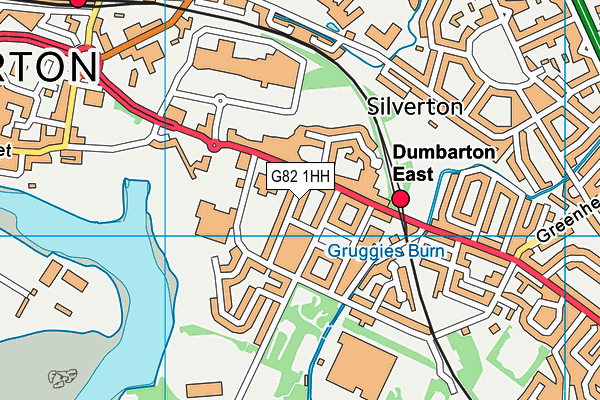 G82 1HH map - OS VectorMap District (Ordnance Survey) G82 1HH map - OS VectorMap District (Ordnance Survey)