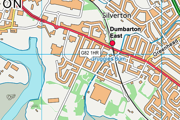 G82 1HR map - OS VectorMap District (Ordnance Survey) G82 1HR map - OS VectorMap District (Ordnance Survey)