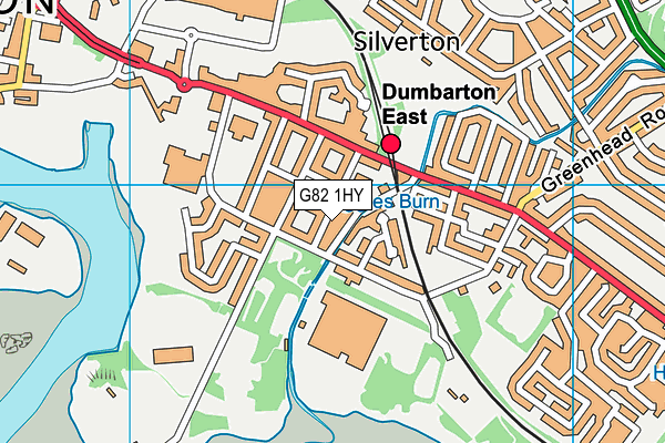 G82 1HY map - OS VectorMap District (Ordnance Survey) G82 1HY map - OS VectorMap District (Ordnance Survey)