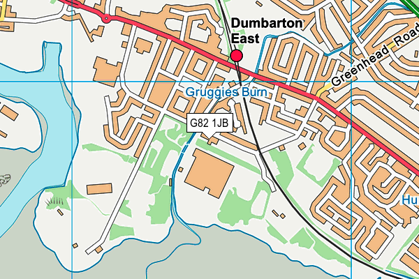G82 1JB map - OS VectorMap District (Ordnance Survey) G82 1JB map - OS VectorMap District (Ordnance Survey)