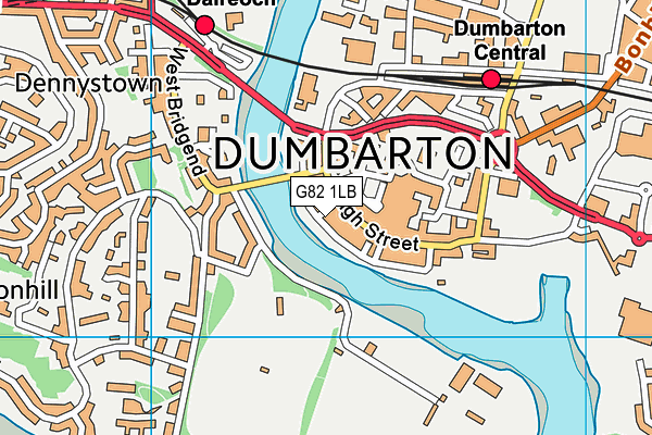 G82 1LB map - OS VectorMap District (Ordnance Survey) G82 1LB map - OS VectorMap District (Ordnance Survey)