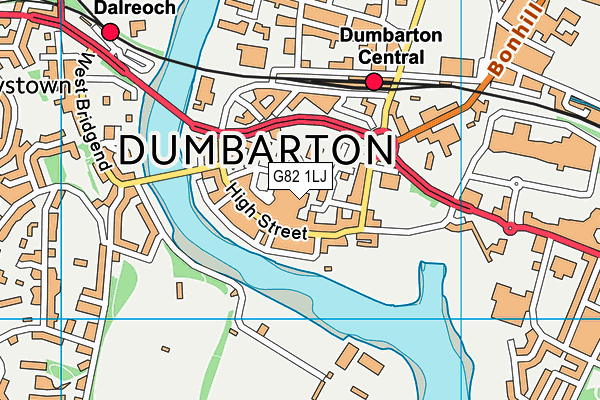 G82 1LJ map - OS VectorMap District (Ordnance Survey) G82 1LJ map - OS VectorMap District (Ordnance Survey)
