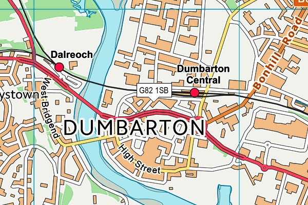 G82 1SB map - OS VectorMap District (Ordnance Survey) G82 1SB map - OS VectorMap District (Ordnance Survey)
