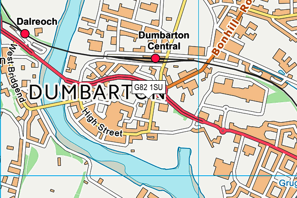 G82 1SU map - OS VectorMap District (Ordnance Survey) G82 1SU map - OS VectorMap District (Ordnance Survey)