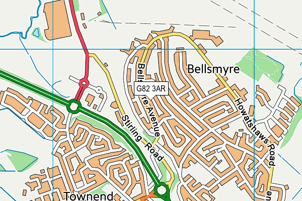 G82 3AR map - OS VectorMap District (Ordnance Survey) G82 3AR map - OS VectorMap District (Ordnance Survey)