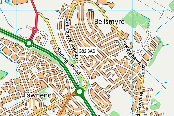 G82 3AS map - OS VectorMap District (Ordnance Survey) G82 3AS map - OS VectorMap District (Ordnance Survey)