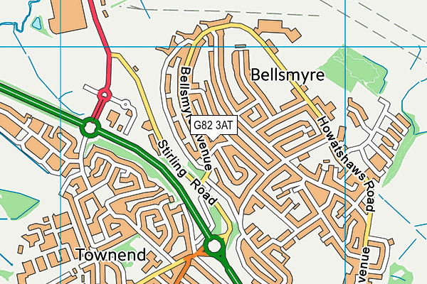 G82 3AT map - OS VectorMap District (Ordnance Survey) G82 3AT map - OS VectorMap District (Ordnance Survey)
