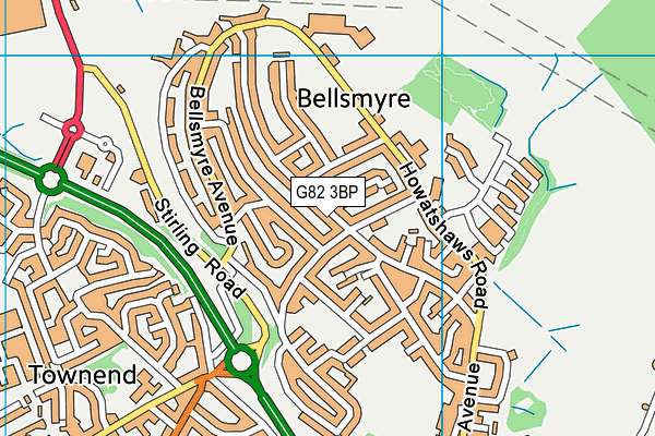 G82 3BP map - OS VectorMap District (Ordnance Survey) G82 3BP map - OS VectorMap District (Ordnance Survey)