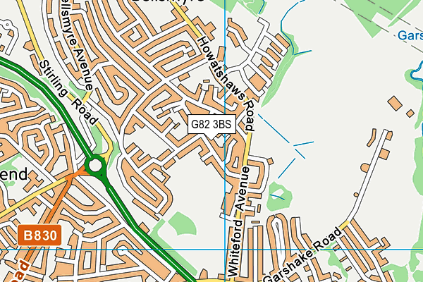 G82 3BS map - OS VectorMap District (Ordnance Survey) G82 3BS map - OS VectorMap District (Ordnance Survey)