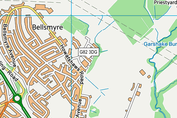G82 3DG map - OS VectorMap District (Ordnance Survey) G82 3DG map - OS VectorMap District (Ordnance Survey)