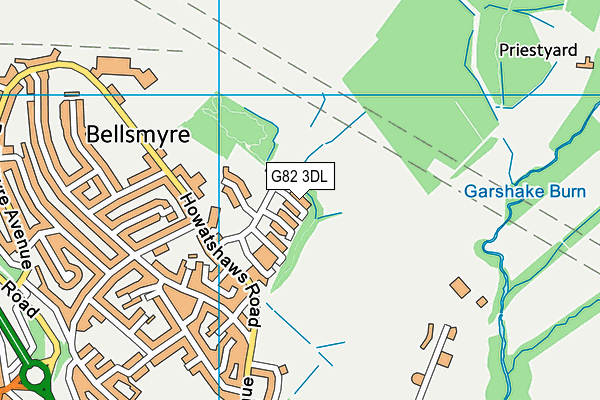 G82 3DL map - OS VectorMap District (Ordnance Survey) G82 3DL map - OS VectorMap District (Ordnance Survey)