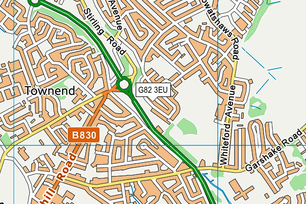 G82 3EU map - OS VectorMap District (Ordnance Survey) G82 3EU map - OS VectorMap District (Ordnance Survey)