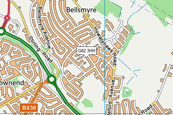 G82 3HH map - OS VectorMap District (Ordnance Survey) G82 3HH map - OS VectorMap District (Ordnance Survey)
