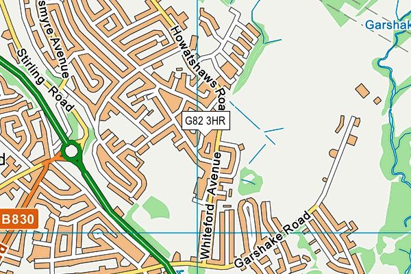 G82 3HR map - OS VectorMap District (Ordnance Survey) G82 3HR map - OS VectorMap District (Ordnance Survey)