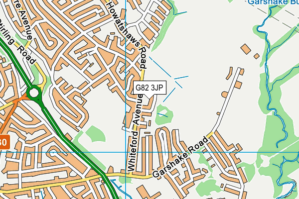 G82 3JP map - OS VectorMap District (Ordnance Survey) G82 3JP map - OS VectorMap District (Ordnance Survey)