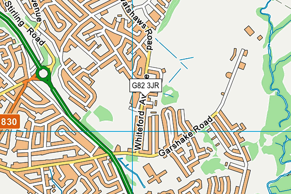 G82 3JR map - OS VectorMap District (Ordnance Survey) G82 3JR map - OS VectorMap District (Ordnance Survey)