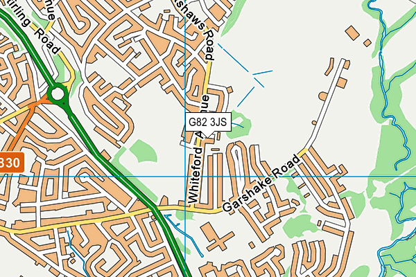 G82 3JS map - OS VectorMap District (Ordnance Survey) G82 3JS map - OS VectorMap District (Ordnance Survey)