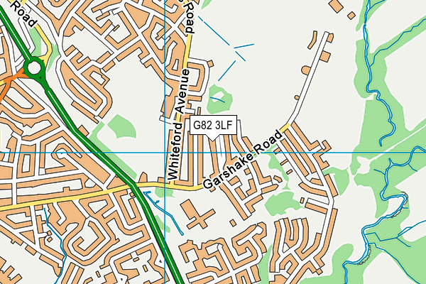 G82 3LF map - OS VectorMap District (Ordnance Survey) G82 3LF map - OS VectorMap District (Ordnance Survey)