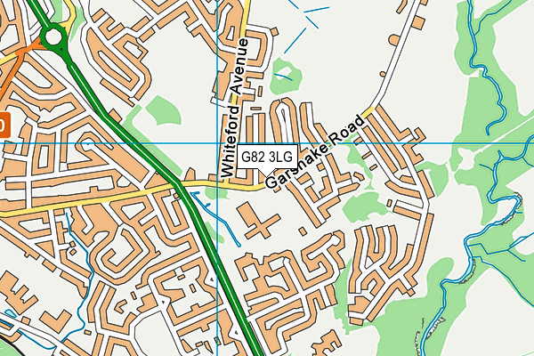 G82 3LG map - OS VectorMap District (Ordnance Survey) G82 3LG map - OS VectorMap District (Ordnance Survey)