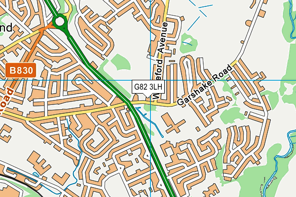 G82 3LH map - OS VectorMap District (Ordnance Survey) G82 3LH map - OS VectorMap District (Ordnance Survey)