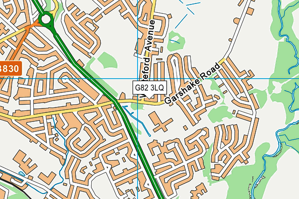 G82 3LQ map - OS VectorMap District (Ordnance Survey) G82 3LQ map - OS VectorMap District (Ordnance Survey)