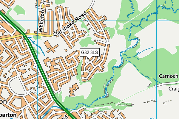G82 3LS map - OS VectorMap District (Ordnance Survey) G82 3LS map - OS VectorMap District (Ordnance Survey)