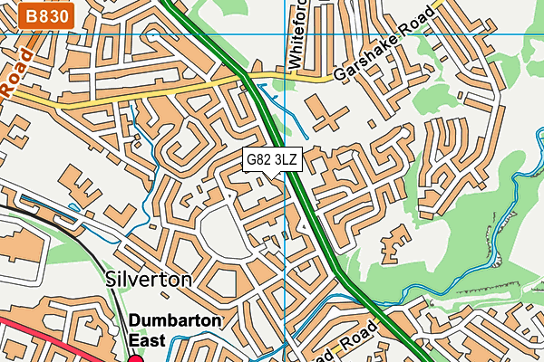 G82 3LZ map - OS VectorMap District (Ordnance Survey) G82 3LZ map - OS VectorMap District (Ordnance Survey)