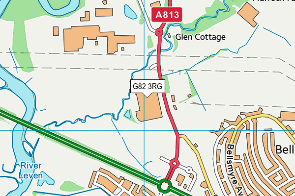 G82 3RG map - OS VectorMap District (Ordnance Survey) G82 3RG map - OS VectorMap District (Ordnance Survey)
