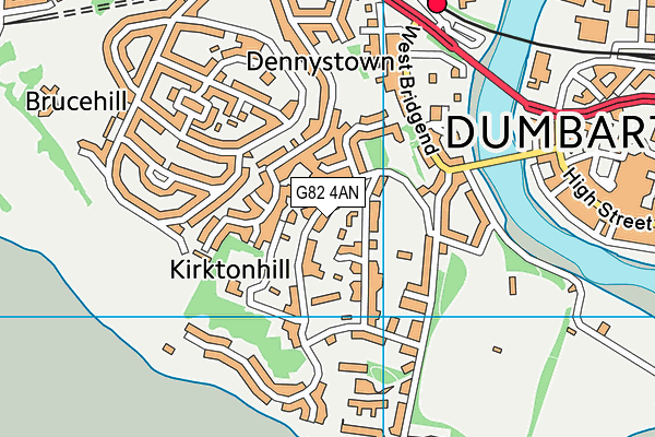 G82 4AN map - OS VectorMap District (Ordnance Survey) G82 4AN map - OS VectorMap District (Ordnance Survey)