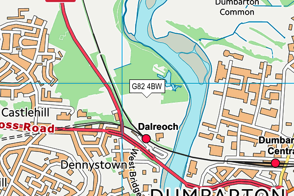 G82 4BW map - OS VectorMap District (Ordnance Survey) G82 4BW map - OS VectorMap District (Ordnance Survey)