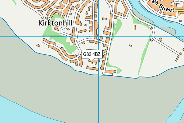 G82 4BZ map - OS VectorMap District (Ordnance Survey) G82 4BZ map - OS VectorMap District (Ordnance Survey)
