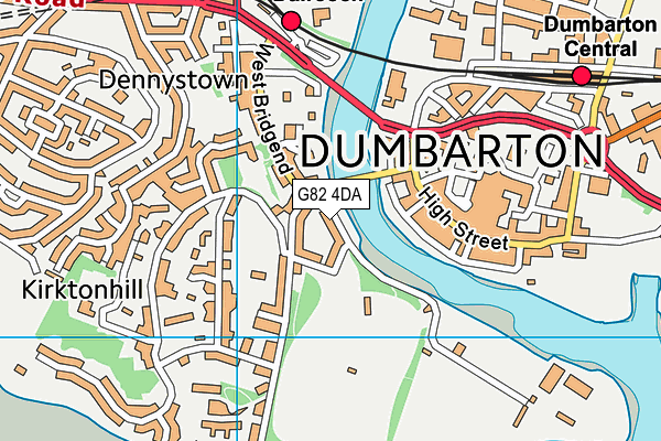 G82 4DA map - OS VectorMap District (Ordnance Survey) G82 4DA map - OS VectorMap District (Ordnance Survey)