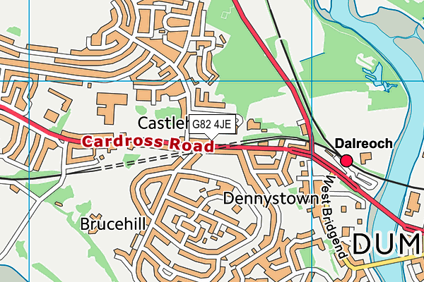 G82 4JE map - OS VectorMap District (Ordnance Survey) G82 4JE map - OS VectorMap District (Ordnance Survey)