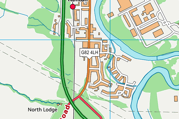 G82 4LH map - OS VectorMap District (Ordnance Survey) G82 4LH map - OS VectorMap District (Ordnance Survey)