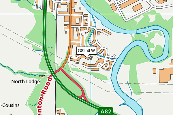 G82 4LW map - OS VectorMap District (Ordnance Survey) G82 4LW map - OS VectorMap District (Ordnance Survey)