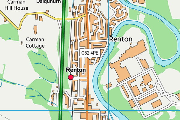 G82 4PE map - OS VectorMap District (Ordnance Survey) G82 4PE map - OS VectorMap District (Ordnance Survey)