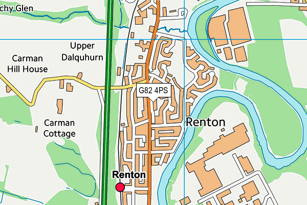 G82 4PS map - OS VectorMap District (Ordnance Survey) G82 4PS map - OS VectorMap District (Ordnance Survey)